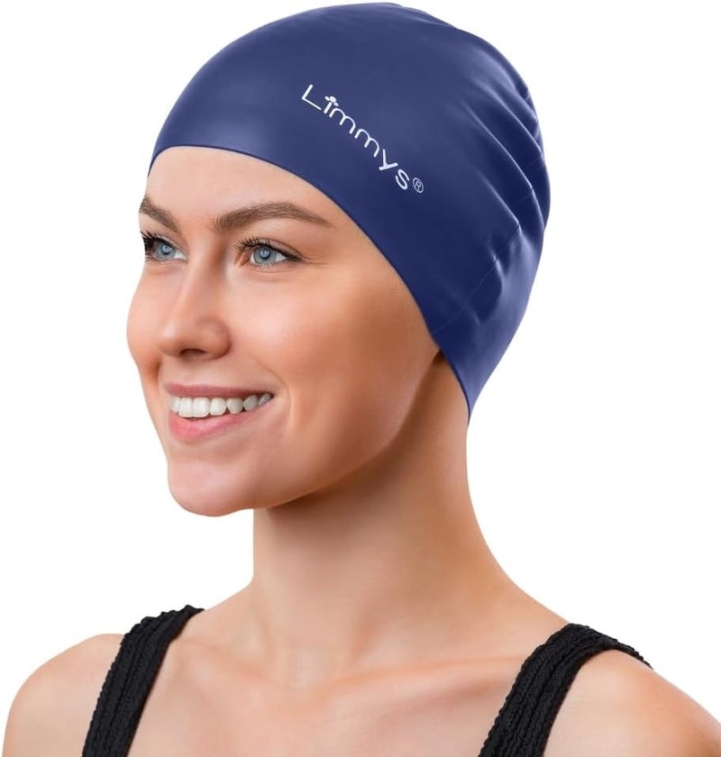 Limmys Premium Swim Cap for Adults – Soft Silicone Swimming Cap for Women & Men – Comfortable, Streamlined Fit, Chlorine Resistant & Hypoallergenic – Trusted by Swimmers Worldwide - Image 1